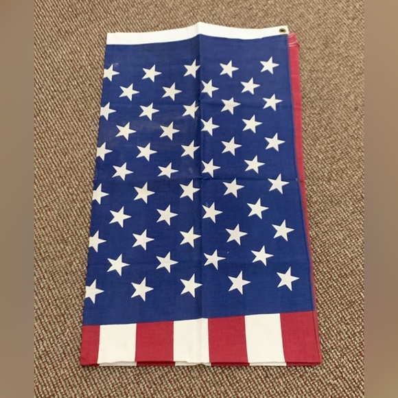 1950s Vintage Modern 50 Star USA American Flag - Picture 7 of 16